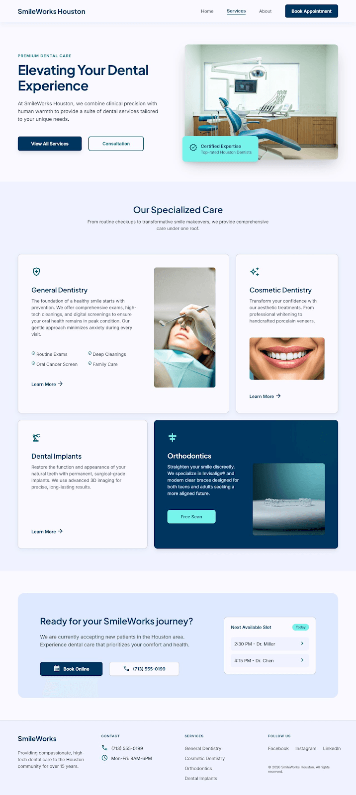 SmileWorks Houston - Screenshot 1
